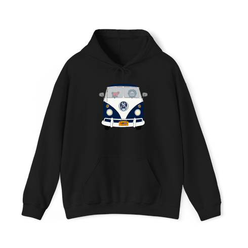 Jerry and The Bear - Life is dead.® Yankees Bus Hoodie