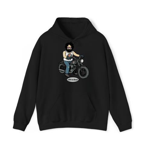 Jerry and His Hog - Life is dead.® Hoodie