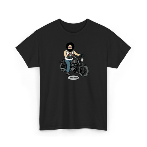Jerry and His Hog - Life is dead.® Tee