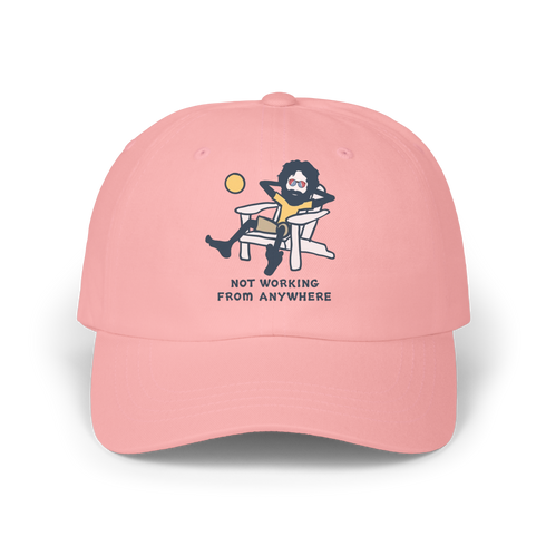Jerry's Not Workin' From Anywhere - Life is dead.® Dad Hat