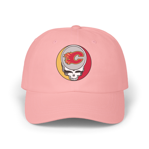 Flames Stealie Dad Hat