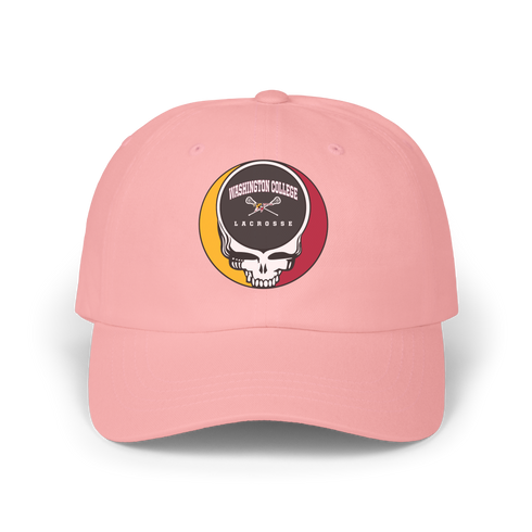 Washington College Lacrosse Stealie Dad Hat