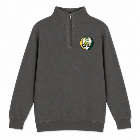 Siena - Premium Grateful Dead Quarter-Zip Pullover - Charcoal - 5