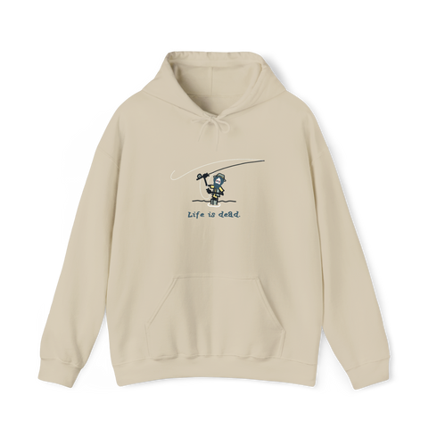 Jerry' Fly Fishin' - Life is dead.® Hoodie