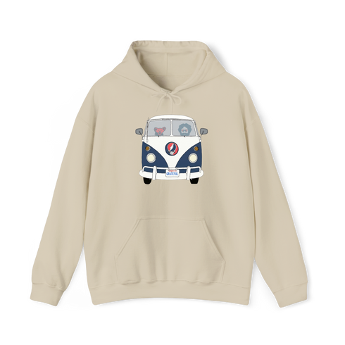 Jerry and The Bear Road Trippin' - Life is dead.® Hoodie