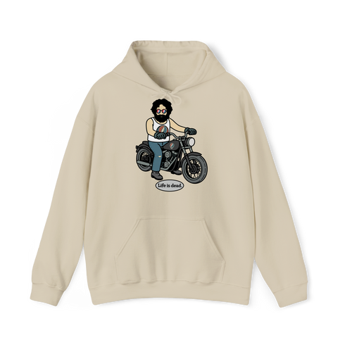 Jerry and His Hog - Life is dead.® Hoodie