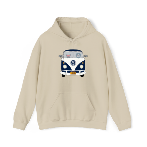 Jerry and The Bear - Life is dead.® Yankees Bus Hoodie