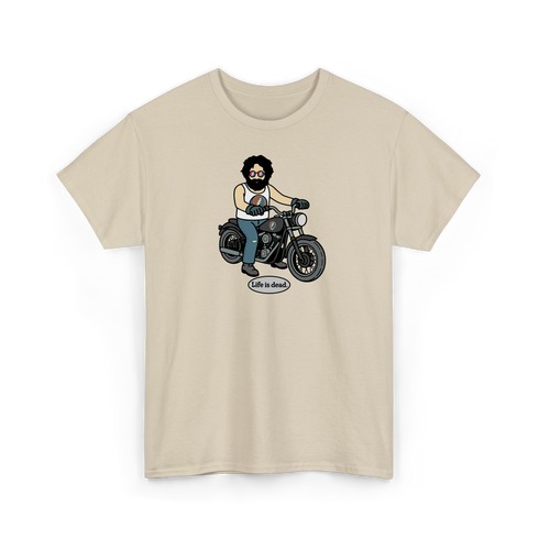 Jerry and His Hog - Life is dead.® Tee