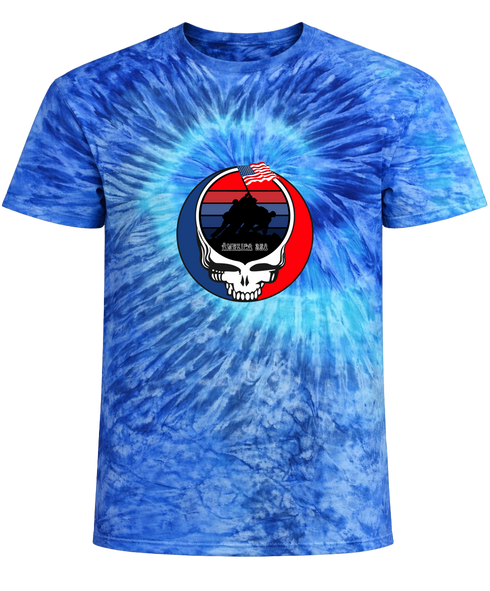 America 250 Iwojima Stealie - Life is dead.® Tie-Dye