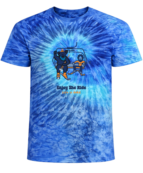 Enjoy the Ride - Life is dead.® Tie-Dye