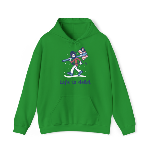 Skier Jerry - Life is dead.® Hoodie