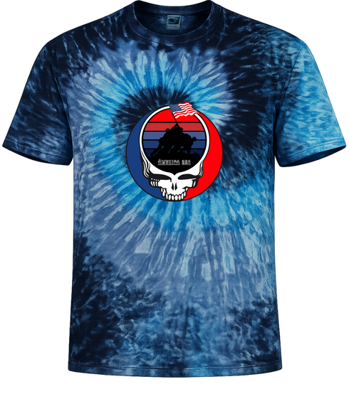 America 250 Iwojima Stealie - Life is dead.® Tie-Dye