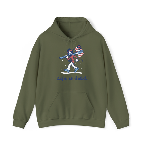 Skier Jerry - Life is dead.® Hoodie