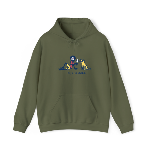 Jerry and Frank are Sharin' - Life is dead.® Hoodie