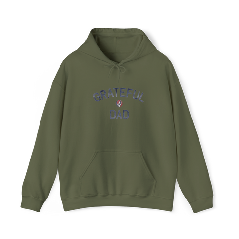 Grateful Dad Distressed - - Life is dead.® Hoodie