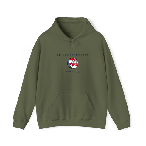 250 years of Freedom Stealie - Life is dead. Hoodie