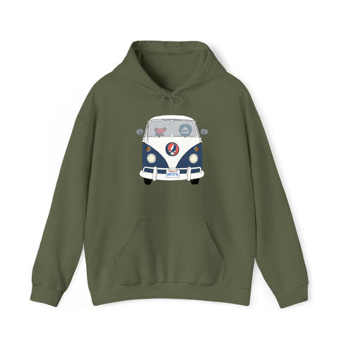 Jerry and The Bear Road Trippin' - Life is dead.® Hoodie