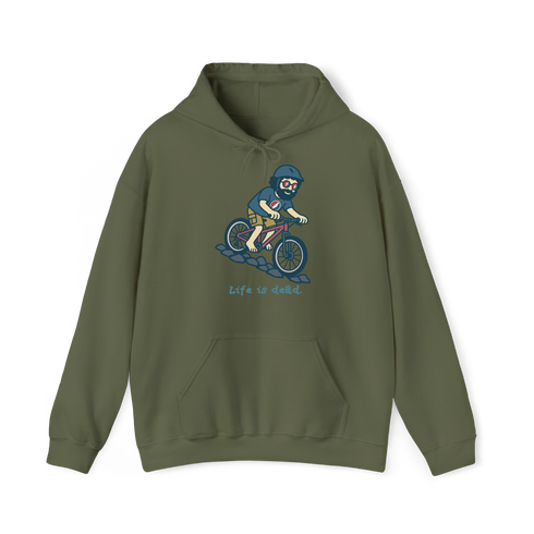 Jerry's Mountain Biking - Life is dead.® Hoodie