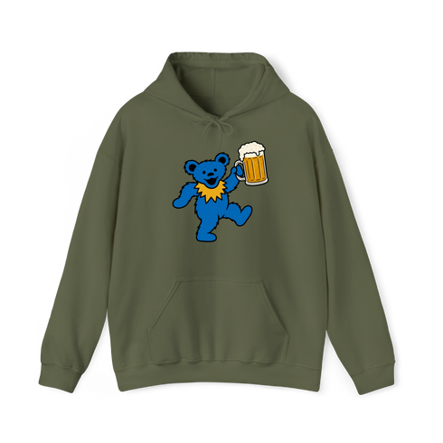Beer Lovin' Bear - Life is dead Hoodie