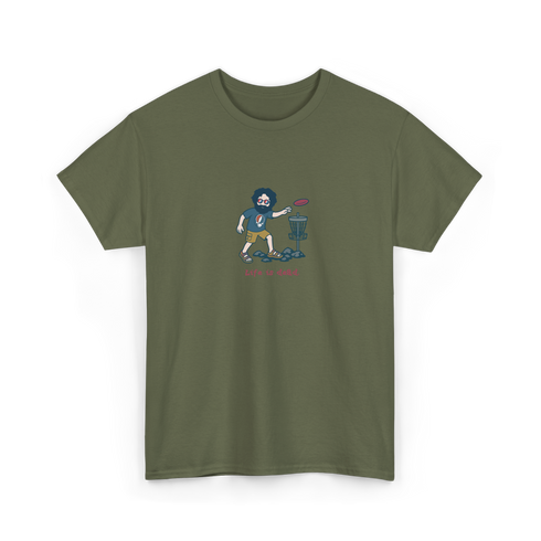 Disc Golf Jerry - Life is dead.® Tee