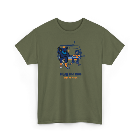 Enjoy the Ride - Life is dead.® Tee