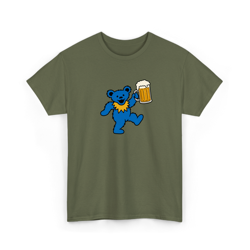 Beer Lovin' Bear - Life is dead T-Shirt