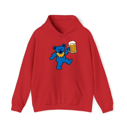 Beer Lovin' Bear - Life is dead Hoodie