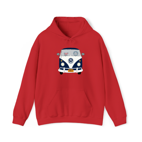 Jerry and The Bear - Life is dead.® Yankees Bus Hoodie