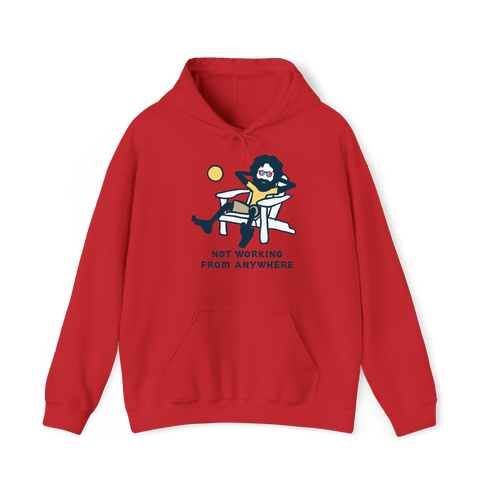 Jerry's Not Workin' From Anywhere - Life is dead.® Hoodie