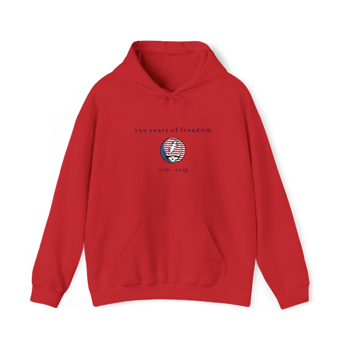 250 years of Freedom Stealie - Life is dead. Hoodie