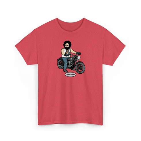 Jerry and His Hog - Life is dead.® Tee