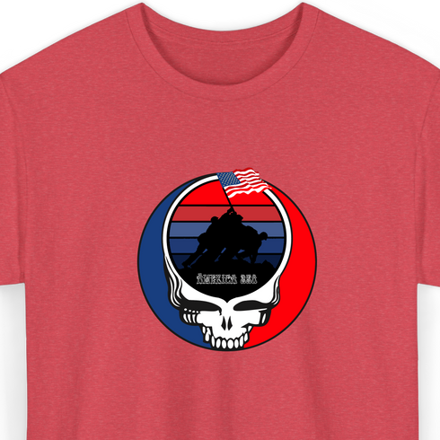 America 250 Iwojima Stealie - Life is dead.® Tee