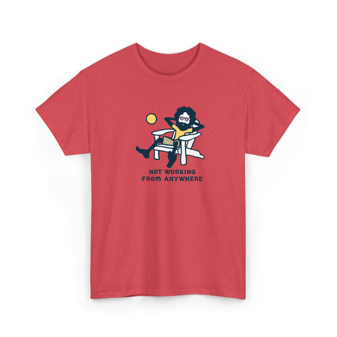 Jerry's Not Workin' From Anywhere - Life is dead.® Tee