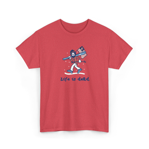 Skier Jerry - Life is dead.® Tee