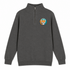 Miami Football - Premium Grateful Dead Quarter-Zip Pullover - Charcoal - 5