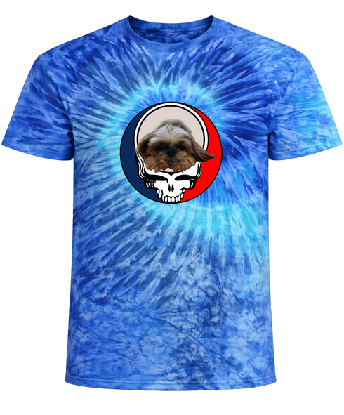 1622 - Custom Stealie Tie-Dye
