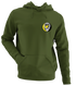 Bryn Mawr University - Premium Grateful Dead Left Chest Hoodie - Military Green
