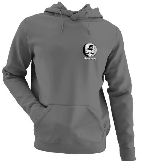 Providence College - Premium Grateful Dead Left Chest Hoodie - Charcoal - 8