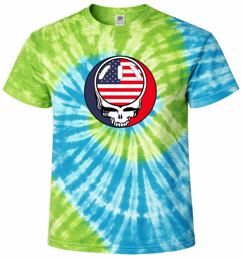 1681 - Custom Stealie Tie-Dye