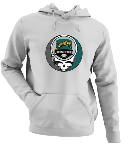 Jacksonville Football - Premium Grateful Dead Hoodie - Sport Grey - 9