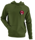 NIU - Premium Grateful Dead Left Chest Hoodie - Military Green - 7