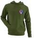 Buffalo Football - Premium Grateful Dead Left Chest Hoodie - Military Green - 7