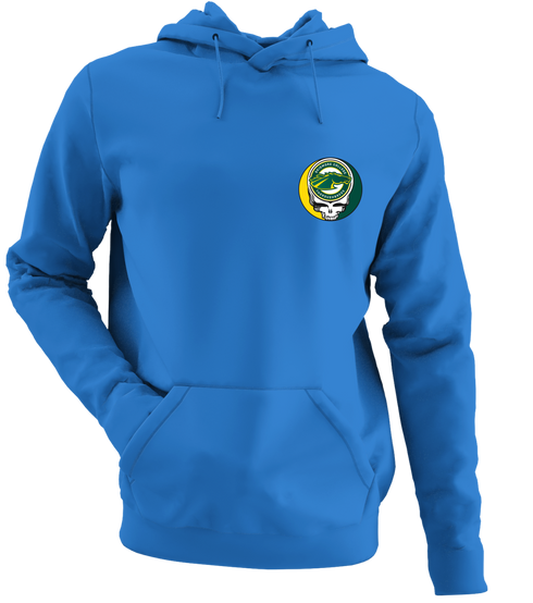 Skidmore - Premium Grateful Dead Left Chest Hoodie - Heather Royal - 5