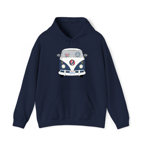 Jerry and The Bear Road Trippin' - Life is dead.® Hoodie
