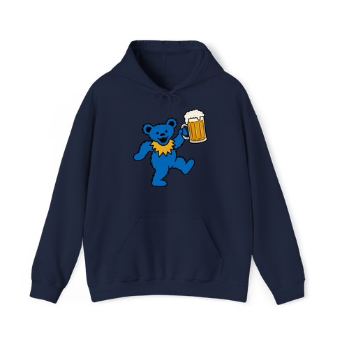 Beer Lovin' Bear - Life is dead Hoodie