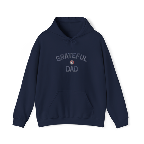 Grateful Dad Distressed - - Life is dead.® Hoodie