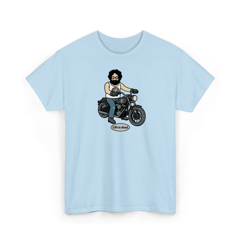 Jerry and His Hog - Life is dead.® Tee