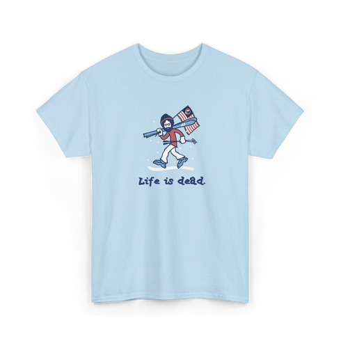 Skier Jerry - Life is dead.® Tee