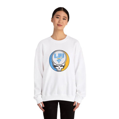 Grateful Dead - LIU Nursing Grateful Dead Stealie Crewneck Sweatshirt - StealieShop