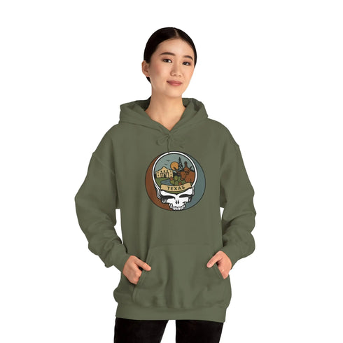 Texas Stealie Unisex Heavy Blend Hoodie